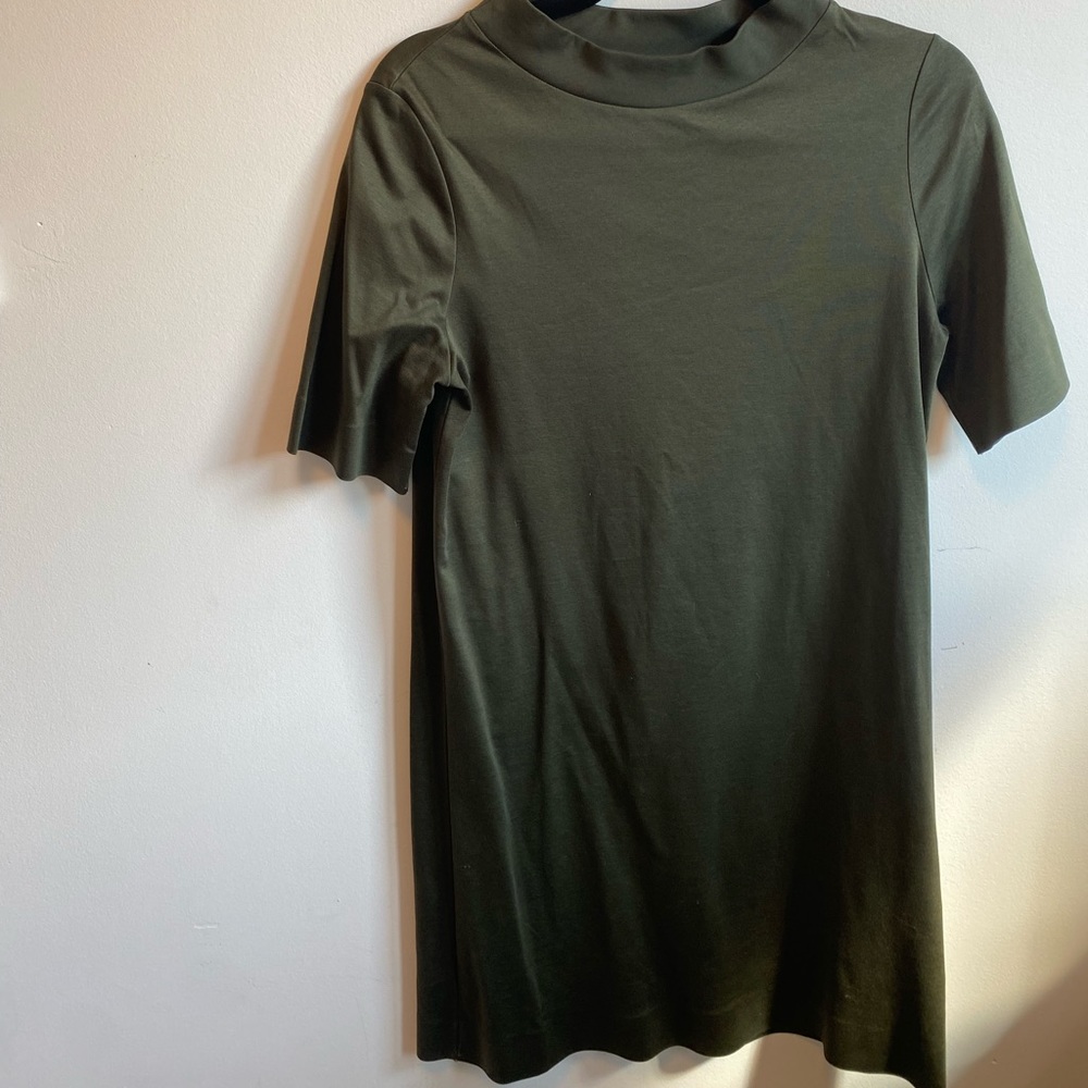 COS green dress perfect condition size XS